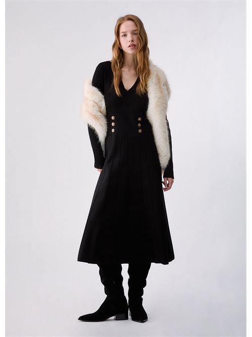 Abito midi in maglia LIU JO | WF6227MS81R/22222